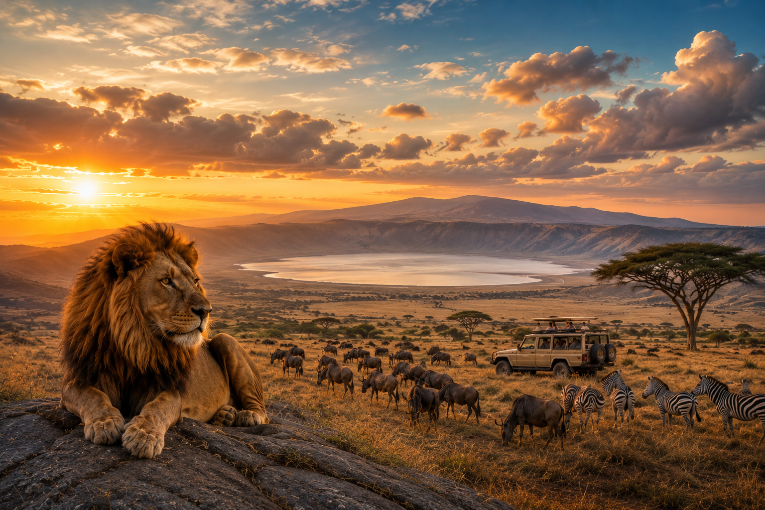 5 Days 4 Nights Ol Pejeta, Lake Nakuru & Masai Mara Private Safari safari